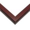 10x14 Shadow Box Brown Mahogany Finish Solid Wood Display Frame | 1.625 Inches Deep | 1 Inch Moulding Width | UV Resistant Acrylic Plexiglass, Acid Free Backing and Hanging Hardware view 3