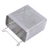 DJFKDYHPE Utensil Caddy Stainless Steel Kitchen Tableware Storage Basket Chopsticks Box Square Durable Durable Practical Convenient Tool Pen Holder Racks(Double Grid) view 4