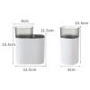 DJFKDYHPE Utensil Caddy Double Layer Chopsticks Cage Multifunction Tableware Storage Shelf Knives Spoon Cutlery Drain Rack Organizer Kitchen Accessories Pen Holder Racks(Whitea) view 2