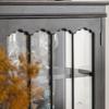 YNWDBY Sideboard Buffet Cabinet Nordic Retro Black Wine Cabinet Display Cabinet Home Living Room Old Glass Tableware Cabinet Storage Cabinet Kitchen Storage Cabinets view 4