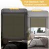 DOING-X Top Down Bottom Up Cellular Shades for Indoor Window, No Drill No Tool Cellular Blinds Light Filtering Honeycomb Shades, Color-Matched Fabric Solar Window Shades,38" W x 39" H,Beige view 4
