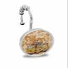 Fall 12PCS Shower Curtain Hooks Rings, Squirrel Pumpkin Sunflowers Leaves Orange Plaid Decorative Shower Curtain Hooks for Bathroom Stainless Steel Rustproof Shower Curtain Rings view 1