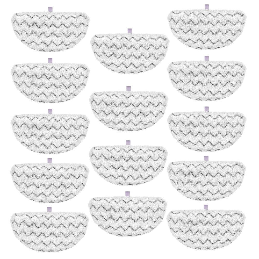 GANGXUN 14 Pack Steam Mop Replacement Pads for Powerfresh Steam Mop 1940 1806 1544 2075 2685A 2181 2814 Series, Model 19402 19404 19408 19409 1940A 1940F 1940Q 1940T 1940W B0006 B0017 2075A