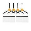 YUGHKBN Compatible for Lefant M200 / M201 / M520 / M571 / T700 Robotic Vacuum Cleaner Hepa Filter Side Brush Mop Spare Parts Replacement(Small) view 1