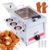 Professional Oil Fryer | Commercial Single Tank Deep Fryer | Electric Fryer With Seasoning Tank | Large Capacity Kitchen Fry Machine 10L view 1