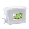 NOENNULL Drink Dispenser for Fridge, Beverage Liquid Drink Container for Party, Cold Water Pitcher Jug with Spigot, About 3L/0.8 Gallon (A) view 1