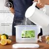 NOENNULL Drink Dispenser for Fridge, Beverage Liquid Drink Container for Party, Cold Water Pitcher Jug with Spigot, About 3L/0.8 Gallon (A) view 3