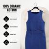 24x62 Cotton Garment Bag for Hanging Clothes, Garment Cover for Dust Free Storage view 2