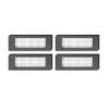 4pcs Hepa FilterCompatible For Ecovacs Debot OZMO 920 930 950 T5 T8Compatible For AIVI T9 N8 Pro Plus M88 M87 Replacement Robot Vacuum Spare Part(4pcs) view 1