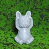 CAJDEOPYE French Bulldog Statue, Mini French Bulldog Decor Figurines, Sitting Zen Animal Sculpture, Resin Dog Statue Craft Garden Decor, Decorative Collectible for Indoor Outdoor /1614 view 3