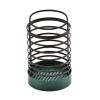 Cutlery Holder Stand Kitchen Utensil Holder for Countertop, Iron Wire Utensil Drying Caddy Crock with Plastic Base, Metal Cooking Utensil Holder Utensil Organizer Kitchen Utensil Holder(Green) view 1