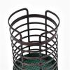 Cutlery Holder Stand Kitchen Utensil Holder for Countertop, Iron Wire Utensil Drying Caddy Crock with Plastic Base, Metal Cooking Utensil Holder Utensil Organizer Kitchen Utensil Holder(Green) view 3