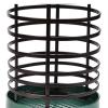 Cutlery Holder Stand Kitchen Utensil Holder for Countertop, Iron Wire Utensil Drying Caddy Crock with Plastic Base, Metal Cooking Utensil Holder Utensil Organizer Kitchen Utensil Holder(Green) view 4