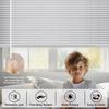 Custom 1 Inch Aluminum Blinds for Windows Cordless Mini Venetian Blinds Mini Blinds Aluminum Blackout Horizontal Blind for Bathroom Office RV. Light Pink,53" W x(12" H to 98" H Customize) view 4