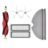 CEATYU Roller Brush Side Brush Filter Mop Cloth Compatible for Roborock S5 Max S6 S6 Maxv E4 E5 S50 S51 S55(As Shown e) view 1