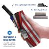 Beach Towel Oversized, Puerto-Rico Puerto Rican and USA American Flag (1) Microfiber Beach Towel with Pocket Sand Free Beach Blanket Lightweight Thin Towels 27.5"X55" view 2