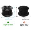 Filters Replacement for Bissell Style 10,9,12 Inner and Outer Filter Set Part 2031085ES,2031183,32064 & 32065 view 2