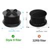2 Pack Filters Replacement for Bissell Style 10,9,12 Inner and Outer Filter Set Part 2031085ES,2031183,32064 & 32065 view 2