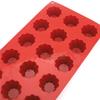 3 Styles Chrysanthemum Cup Shape Silicone Flower Cake Dessert Mold French Pastry Mousse Pudding Jelly Moulds DIY Baking Supplies (15 Cavities Deep Flower Cups Silicone Mold) view 3