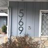14 Inch Modern House Numbers and Letters Weather-Resistant Floating Numbers | DIY Installation with Stainless Steel Screws Included (F) view 4