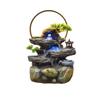 thalo Tabletop Fountains Rockery Flowing Water Desktop Fountain Ornaments Circulating Water Feature Tea Room Desktop Fortune Feng Shui Wheel Indoor Waterfall Feature view 1