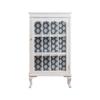 LUNIZ Modern Buffet Cabinet Home Retro Print Porch Cabinet Dining Side Cabinet Simple Old Glass Homestay Storage Cabinet Display Storage Cabinets(S:66.5CMX40.5CMX114.5CM) view 1