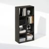 Furinno PELLI Book Shelf, 8-Cube Bookshelf, Horizontal Cube Storage Organizer Bookcase, 11.7 x 23.7 x 47, for Living Room, Bedroom, Home Office, Espresso view 4
