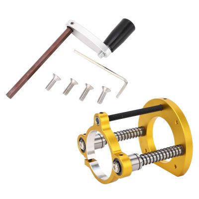 Holigie Router Lift Base Router Table Base 65mm Stable Router Table Lift System for Professional and Amateur Woodworkers