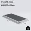 Vehowy 3 Inch Box Spring for Twin XL Bed Low Profile with Fabric Cover view 2