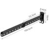 Clothes Hanging Drying Rack, Folding Wall Mounted Portable, for Balcony Laundry Bathroom Patio Bedroom (Silver 104.6 * 8.4 * 18cm) view 2