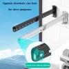 Clothes Hanging Drying Rack, Folding Wall Mounted Portable, for Balcony Laundry Bathroom Patio Bedroom (Silver 104.6 * 8.4 * 18cm) view 3