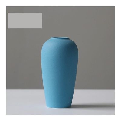 SENBAILU Vases for Flowers Ceramic Vase Chinese Style Dried Flower Flower Arrangement Flower Vase Home Living Room Table Decoration Craft Ornaments Flower Vases Decorative(B)