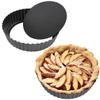 2 Packs 9 Non-Stick Pie Tart Pans with Fluted Round Removable Bottom, Carbon Steel Baking Pan Dish, Easily Usable and Cleanable view 1