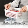 Chewtoyo Stackable Bpa-Free Plastic Fruit Baskets, Drain Vegetables, for Bins, and Fridge, 3 Pack Refrigerator for with Veggies, Baskets, Etc. view 2