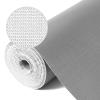StaHom Drawer Liner, Shelf Liners for Kitchen Cabinet Waterproof & Oil-Proof Cupboard Liner Non-Slip Drawer Mat PVC Material Non Adhesive Kitchen Liner for Countertop Gray 17.5 x 393.7 Inches view 1