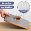 StaHom Drawer Liner, Shelf Liners for Kitchen Cabinet Waterproof & Oil-Proof Cupboard Liner Non-Slip Drawer Mat PVC Material Non Adhesive Kitchen Liner for Countertop Gray 17.5 x 393.7 Inches view 4