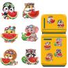 ARTopet DIY Diamond Art Painting Fridge Magnets Creative Design Refrigerator Magnetic Sticker Diamond Art for Adults Crafts Home Decors Cabinet Refrigerator-Watermelon Animal view 1