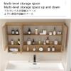 AMNOOL Modern Wall Mounted Medicine CabinetBathroom Wall Mirror Cabinet,led Mirror for BathroomThe Toilet Space Saver Storage Cabinetwith Storage Mirror CabinetA,B(B,W80cm/31.5in)-1 view 3