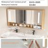 AMNOOL Modern Wall Mounted Medicine CabinetBathroom Wall Mirror Cabinet,led Mirror for BathroomThe Toilet Space Saver Storage Cabinetwith Storage Mirror CabinetA,B(B,W80cm/31.5in)-1 view 4