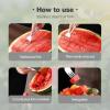 2-in-1 Stainless Steel Fruit Cutter, 2025 New Dual Head Fruit Forks Slicer Watermelon Tool, Cube Cutter Watermelon Fork Slicer Cutter for Home, Kitchen, Camping(2PCS) view 2