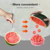 2-in-1 Stainless Steel Fruit Cutter, 2025 New Dual Head Fruit Forks Slicer Watermelon Tool, Cube Cutter Watermelon Fork Slicer Cutter for Home, Kitchen, Camping(2PCS) view 3