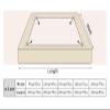 ZGSYH Luxury Mattress Covers,Velvet Checkered Bedding Mattress Protector,12'' Deep Pocket Machine Washable Mattress Ftted Sheet for Twin Full Queen King California King Size Bed(Milk coffee,Pillow cas view 2