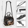 Lunch Bag Insulated Lunch Box for Women Men Reusable Cooler Bag A little Yorkshire terrier Lunch Tote Bag for Work Picnic view 2