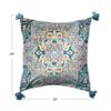 Creative Co-Op, Multicolor Tasseled Elegance Velvet Pillow view 2