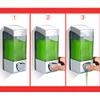 Countertop Soap Dispensers,Wall-Mounted Dishwashing Liquid Shampoo Shower Gel Bottle Punch-Free 350ml Mall Hotel Bathroom Kitchen Soap dispensers view 4