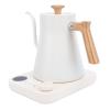 Vikye Electric Gooseneck Kettle, Temperature Control, Stainless Steel Inner, LCD Screen, Balanced Handle, 1200W, 0.9L, Black, for Brewing Coffee, Tea, Boiling Water (US Plug 110V) view 1