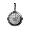 Lodge 8 Inch Dolly Parton Pre-Seasoned Cast Iron Stamped Skillet - Signature Teardrop Handle - Use in the Oven, on the Stove, on the Grill, or Over a Campfire - Jolene view 1