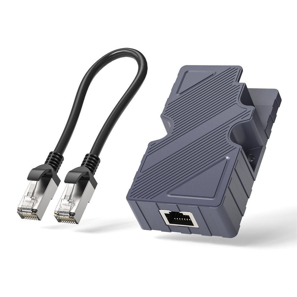 Dishy V2 to RJ45 Adapter with T568B Pinout, Ethernet Cord for POE Injector, Compact Size Adapter