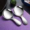 EARSHOT Tea Spoons Dessert Spoons Stainless Steel Short Handle Spoon Small Soup Spoon Mini Round Spoon Portable Children's Meal Spoon Soup Spoons(A) view 4