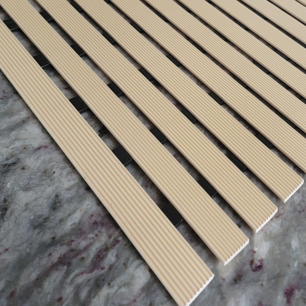 VinTread Mat Vinyl Wet Area Floor Matting for Swimming Pool Shower Sauna SPA Bath Tub Bath Splash Matting Water Drain Wet Flooring Anti-Slip Indoor/Outdoor by VinTek